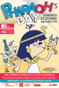 Pharaoh's Day 2019 Museo Egizio Bambini Locandina