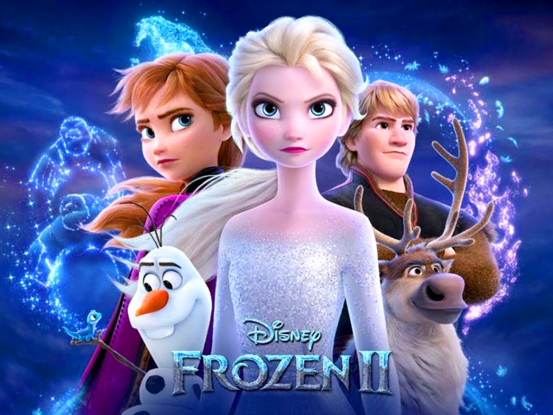 GG cinema con bebe con frozen 2