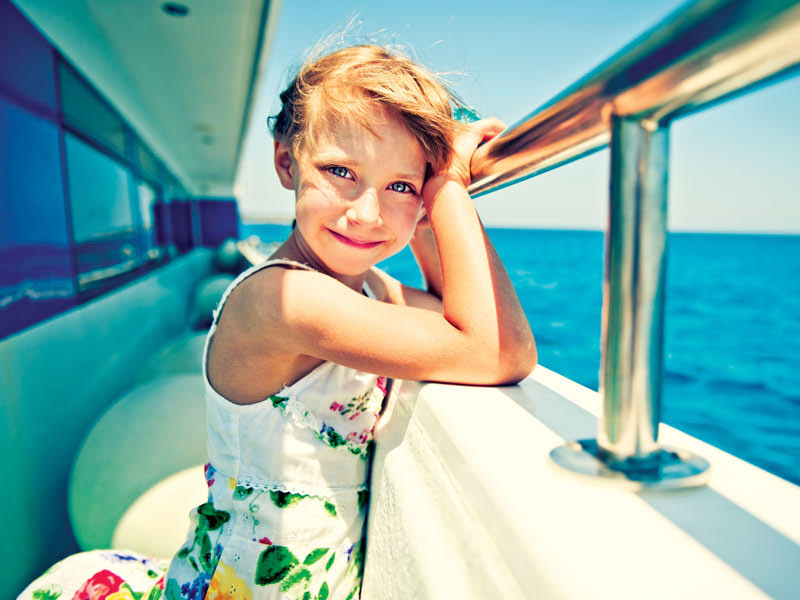 Viaggio in nave con i bambini: per le lunghe tratte è meglio