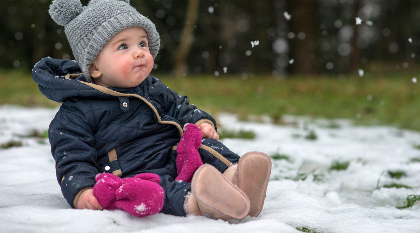 i bambini stanno bene al freddo