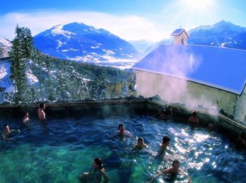 Le terme sulla neve, anche con i bambini