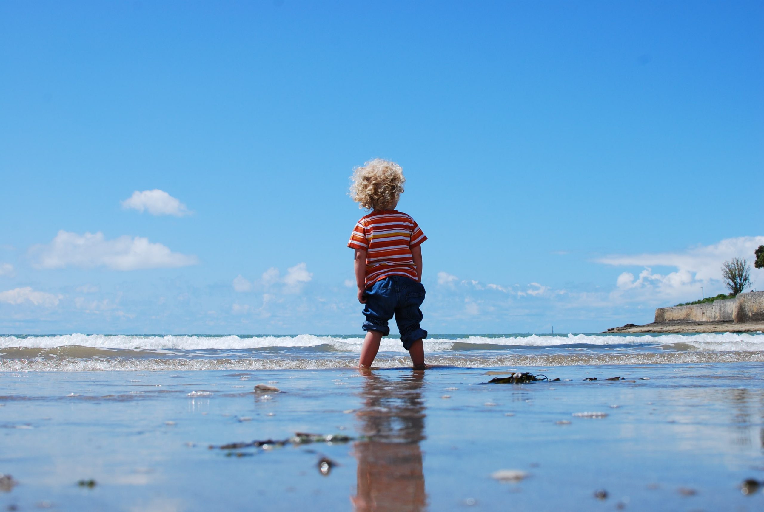 Spiaggia e mare: 7 benefici per i bambini