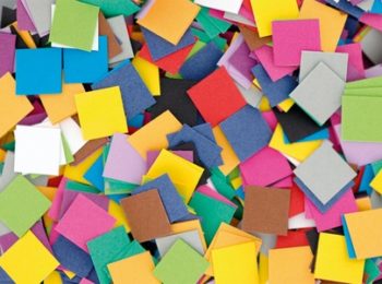 Il mosaico per bambini, un lavoro di precisione