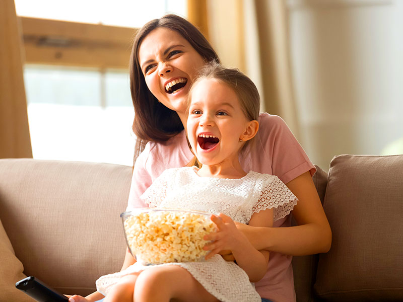 mamma cosa guardavi in tv