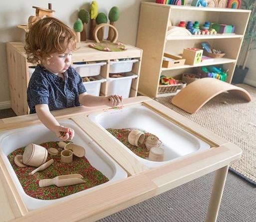 Il vero tavolo Montessori style