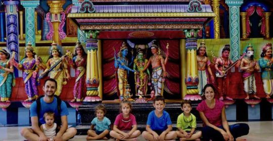 Malesia con bambini