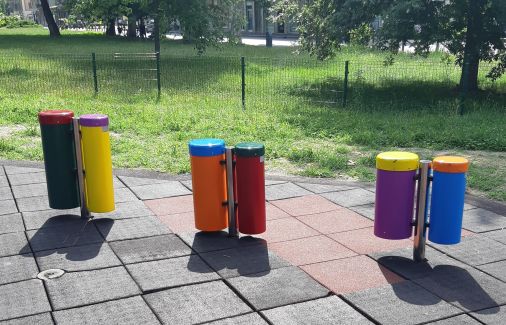 strumenti musicali parco gioco