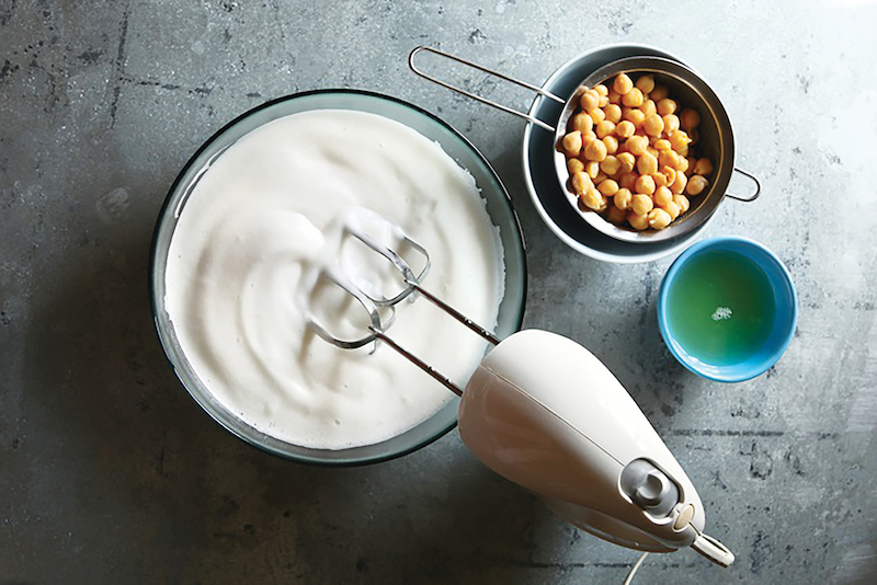 Sembra panna ma non è: l’aquafaba 