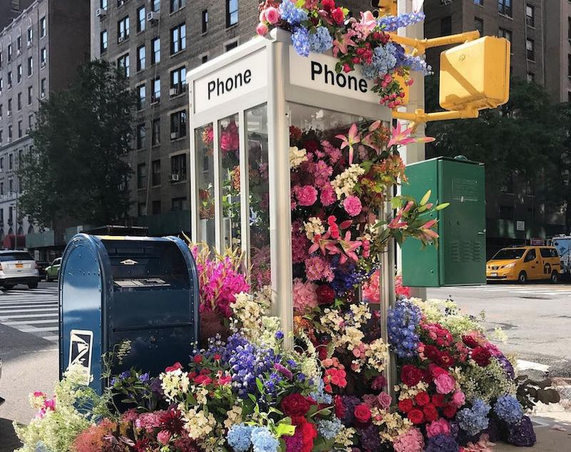 sculture di fiori