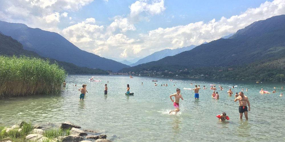 Tutti in spiaggia, anche in Piemonte 