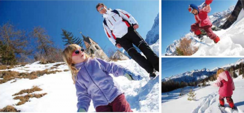 Camminare sulla neve? Il "sentiero meditativo" in Alta Val Badia