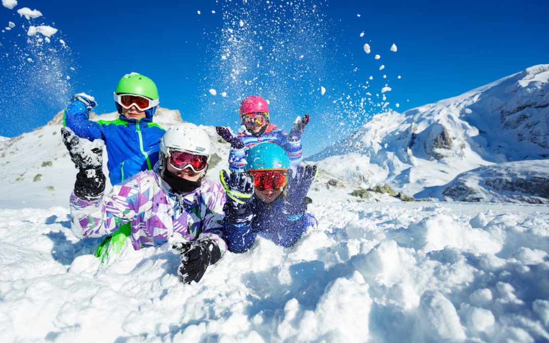 Tutti sugli sci, anche i bambini!