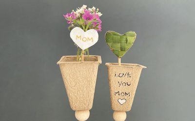 Quel mazzolin di fiori: una creatività per la mamma