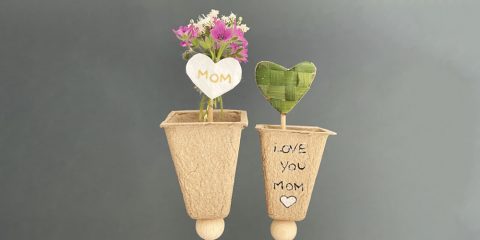 Quel mazzolin di fiori: una creatività per la mamma