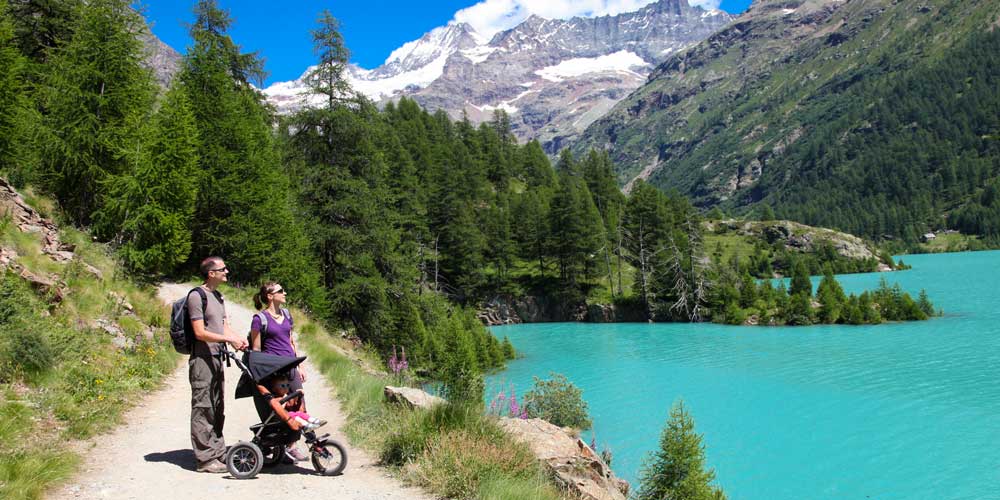 Meravigliosa estate in Valle d'Aosta, paradiso per i bambini