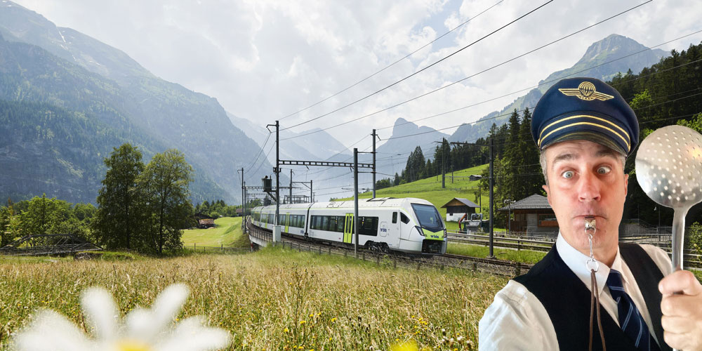 Magie e giocolerie alla stazione di Domodossola