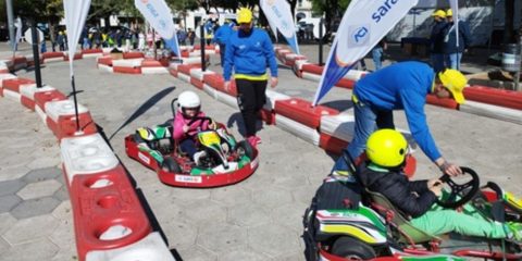 Guida sicura per bambini all' AMTS Auto Moto Turin Show