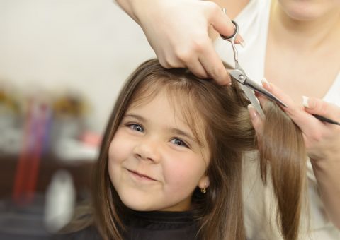 taglio capelli bambini