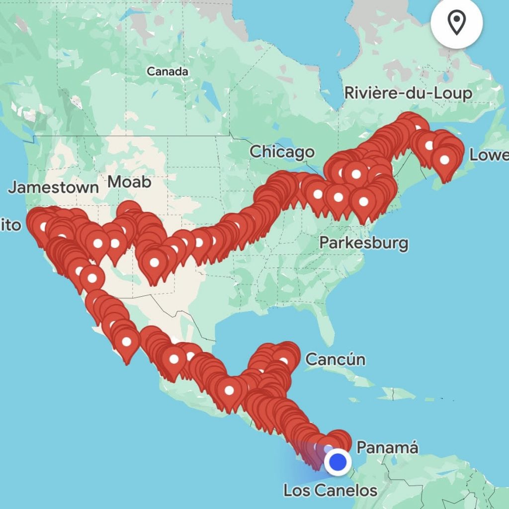 USA in camper