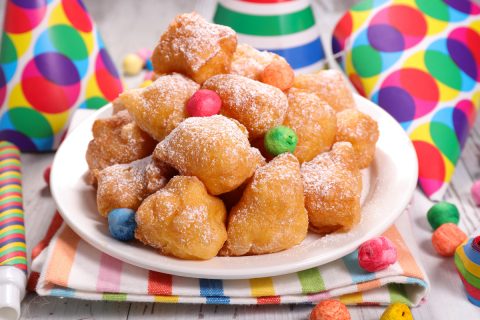 fried donut for carnival day