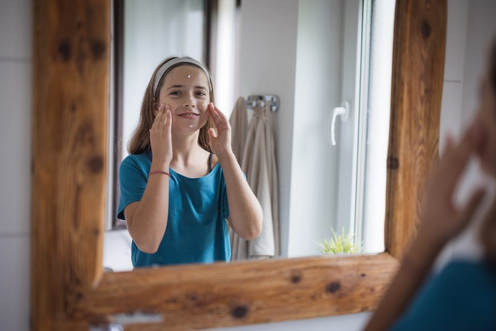 beauty routine