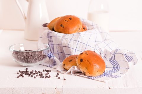 Chocolate chip brioche.