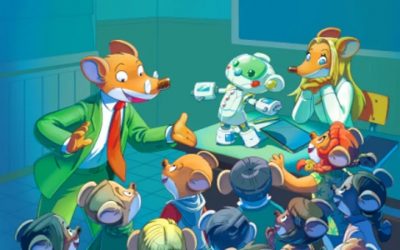 L’Autorità Garante per l’Infanzia sceglie Geronimo Stilton per parlare ai bambini di AI